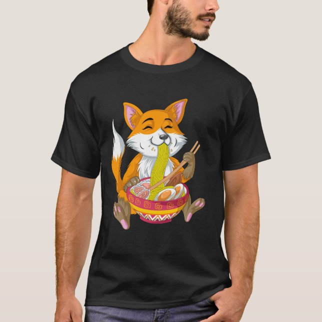 T-shirt rampe de mangeoire de renard (Devant)