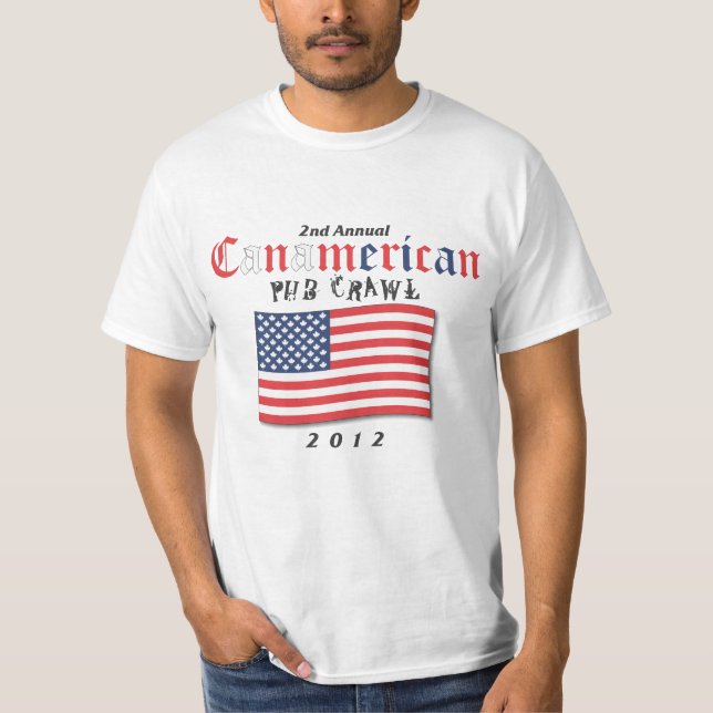 T-shirt Rampement de Pub de Canamerican 2012 (Devant)