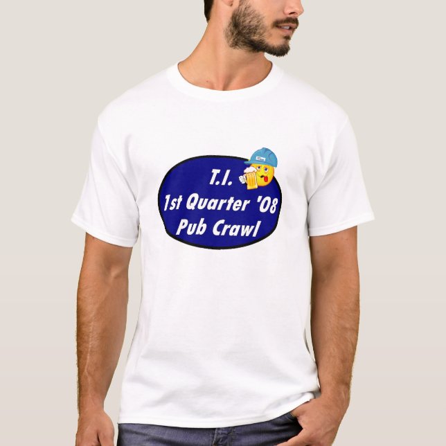 T-shirt Rampement de Pub de TI (Devant)