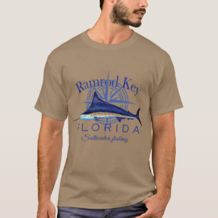 T-shirt Ramrod Key Floride Sailfish Billfish Saltwater Fis