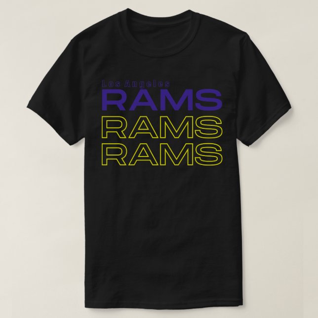 T-shirt Rams 1 de Los Angeles (Design devant)