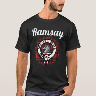 T-shirt Ramsay Clan Scottish Nom Armoiries Tartan