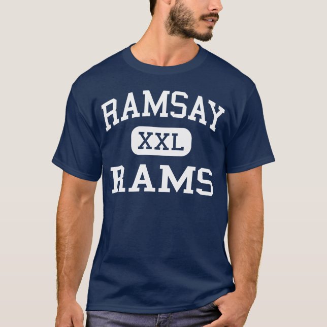 T-shirt Ramsay - RAM - lycée - Birmingham Alabama (Devant)