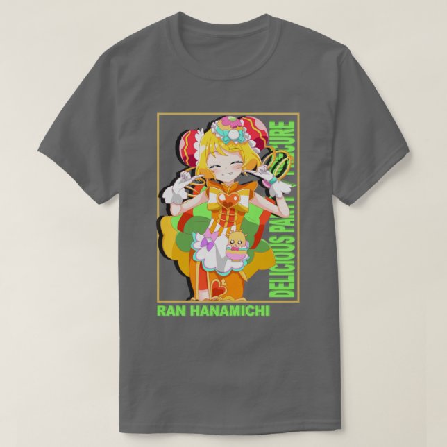T-SHIRT RAN HANAMICHI PRECURE DÉLICIEUSE DU PARTI (Design devant)
