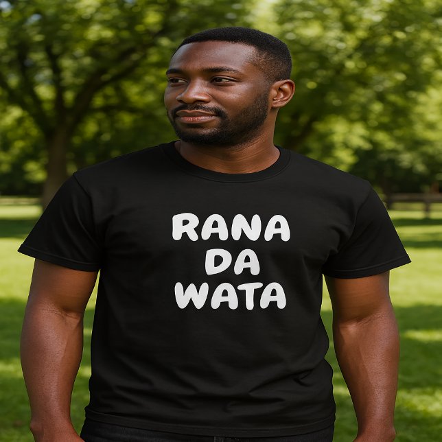 T-shirt rana da wata - Soleil et Lune en Hausa (Créateur téléchargé)