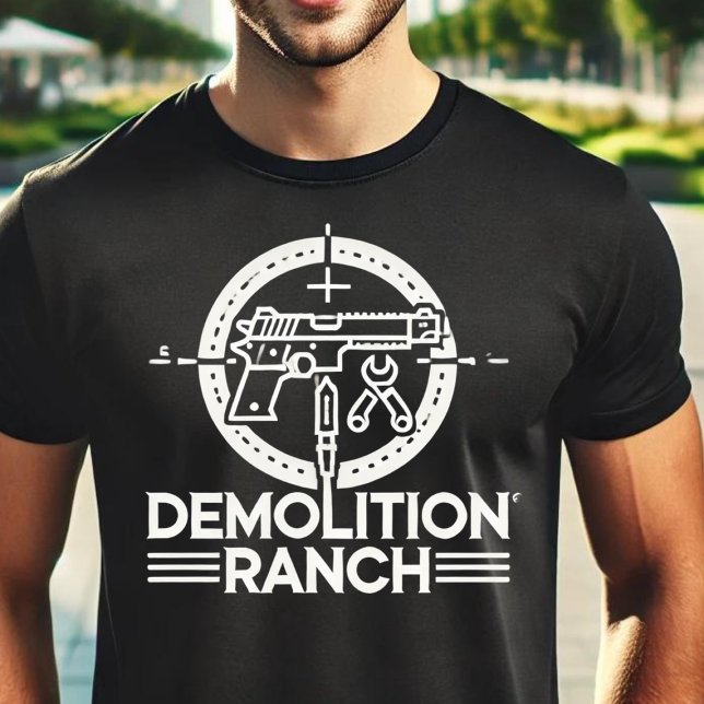 T-shirt Ranch de démolition : puissance et précision (Créateur téléchargé)