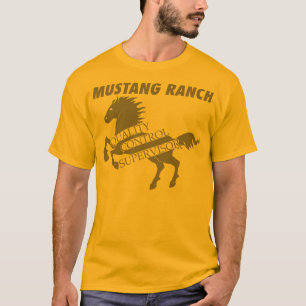 T-shirt Ranch de mustang - surveillant de contrôle de