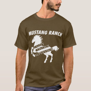 T-shirt Ranch de mustang - surveillant de contrôle de