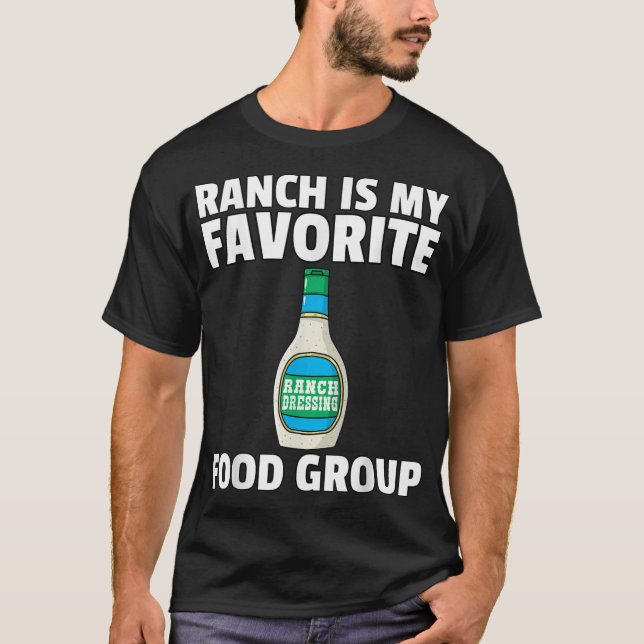 T-shirt Ranch Dressing Fundy Conditionnement Sauce (Devant)
