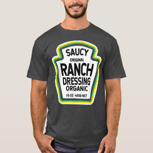 T-shirt Ranch Dressing Salade Easy Halloween Costume Match