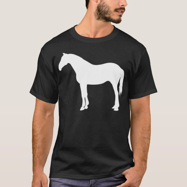 T-shirt ranch pour chevaux (Devant)