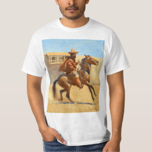 T-shirt Ranchero de la vieille Californie par Maynard Dixo