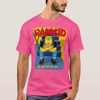 T-shirt Rancid et Surgem os Lobos Rock Punk Authentique