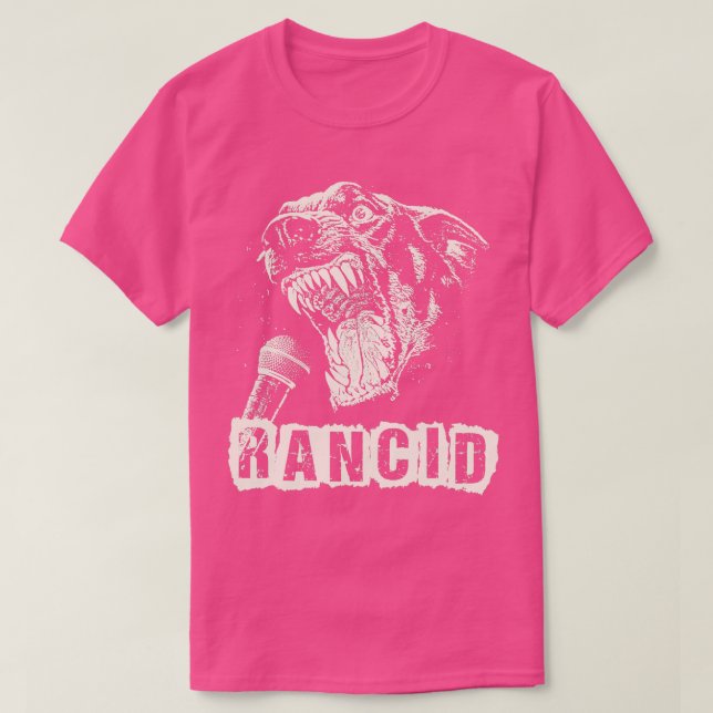 T-shirt rancid ll hurler (Design devant)