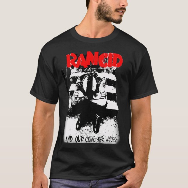 T-shirt rancid pour les fans (Devant)