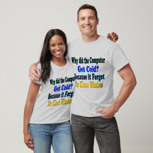 T-shirt ㋡ Random Computer Joke American Jersey T㋡