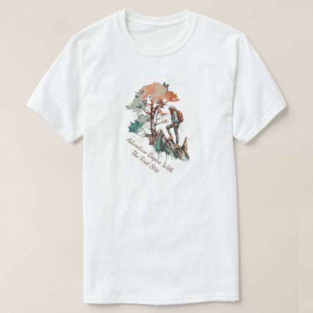 T-shirt randonnée (Design devant)