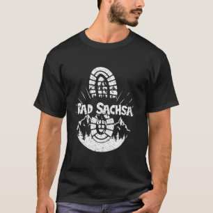 T-shirt Randonnée À Bad Sachsa Allemagne Vacances Hiker 1