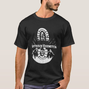 T-shirt Randonnée À Bayerisch Eisenstein Allemagne Vacance