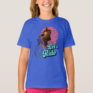 T-shirt Randonnée à vélo dans la forêt de Sasquatch