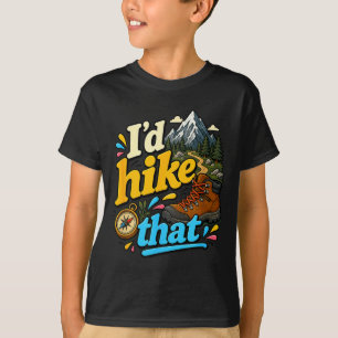 T-shirt Randonnée avec ce drôle de routard en camping rand
