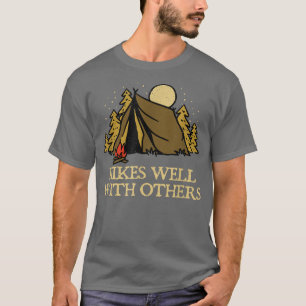 T-shirt Randonnée bien avec d'autres amis Randonnées rando