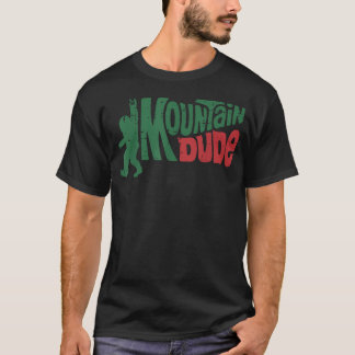 T-shirt Randonnée Bigfoot Montagne Mec Sasquatch