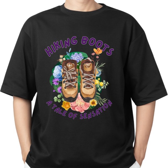 T-shirt Randonnée Boots : Un conte de la sensation (Créateur téléchargé)