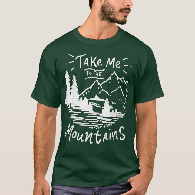 T-shirt Randonnée Camping Escalade Scout Cadeau (Devant)