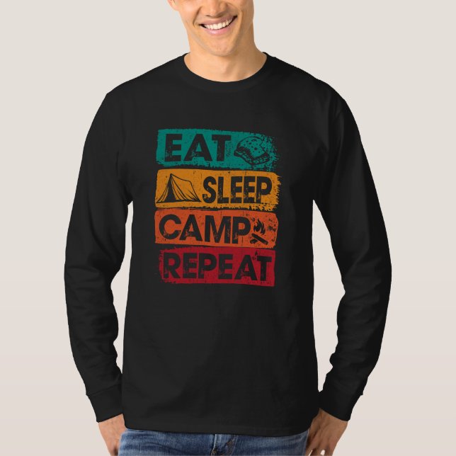 T-shirt Randonnée Camping Nature (Devant)