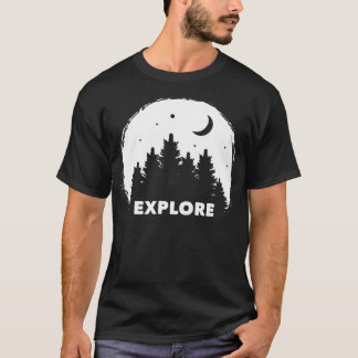 T-shirt Randonnée Camping Randonnée en sac à dos Escalade