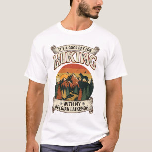 T-shirt Randonnée Chien Laekenois Belge Mont Soleil Coucha