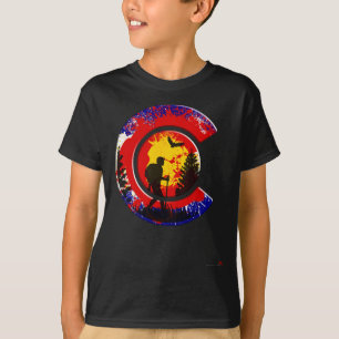 T-shirt Randonnée Colorado 14ers Randonneur des montagnes