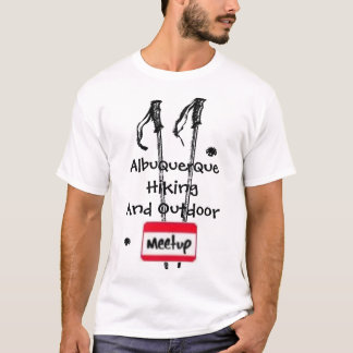 T-shirt Randonnée d'Albuquerque et Meetup extérieur