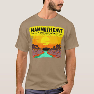 T-shirt Randonnée dans la grotte du parc national Mammoth 