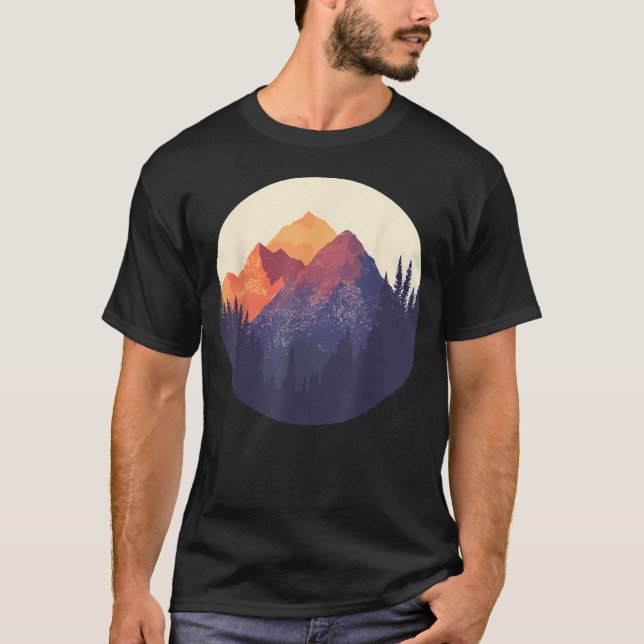 T-shirt Randonnée dans la nature (Devant)