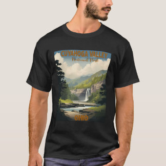T-shirt Randonnée dans le parc national de la vallée de Cu