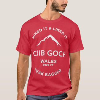 T-shirt Randonnée de Crib Goch Wales 