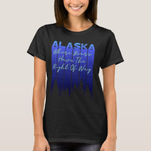 T-shirt Randonnée De L'Alaska - Où Les Ours Ont L'Emprise
