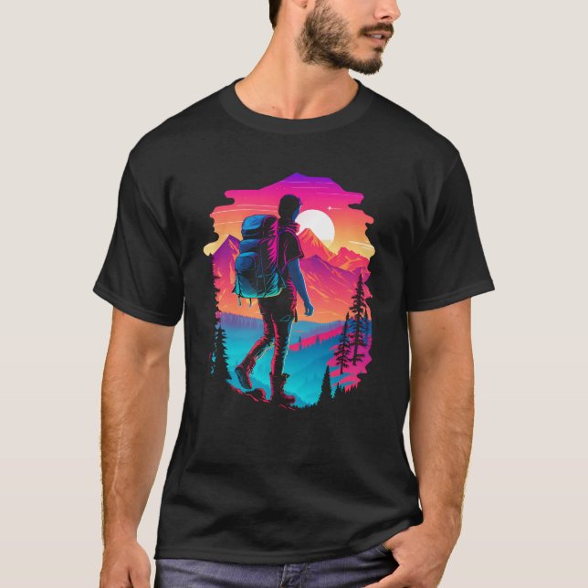 T-shirt Randonnée de montagne (Devant)