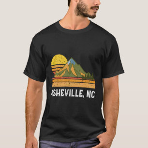 T-shirt Randonnée de montagne Caroline du Nord Vacances As