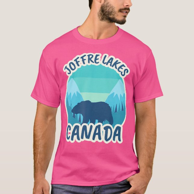 T-shirt Randonnée de randonnée de Joffre Lakes Canada (Devant)