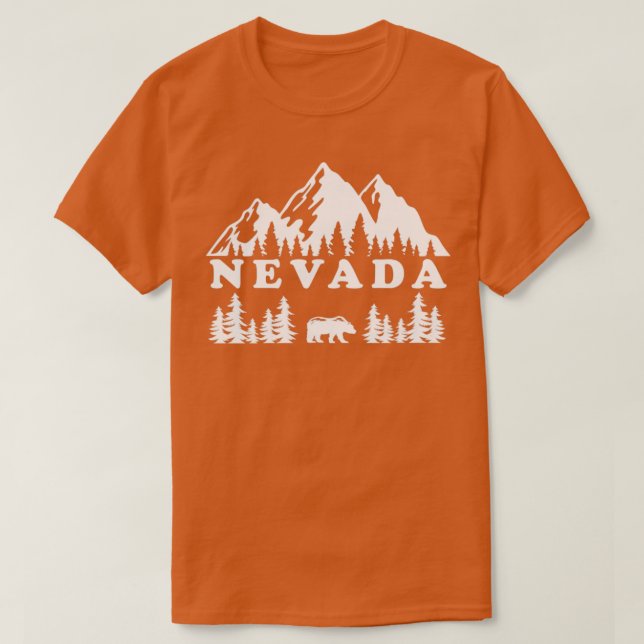 T-shirt Randonnée du Nevada (Design devant)