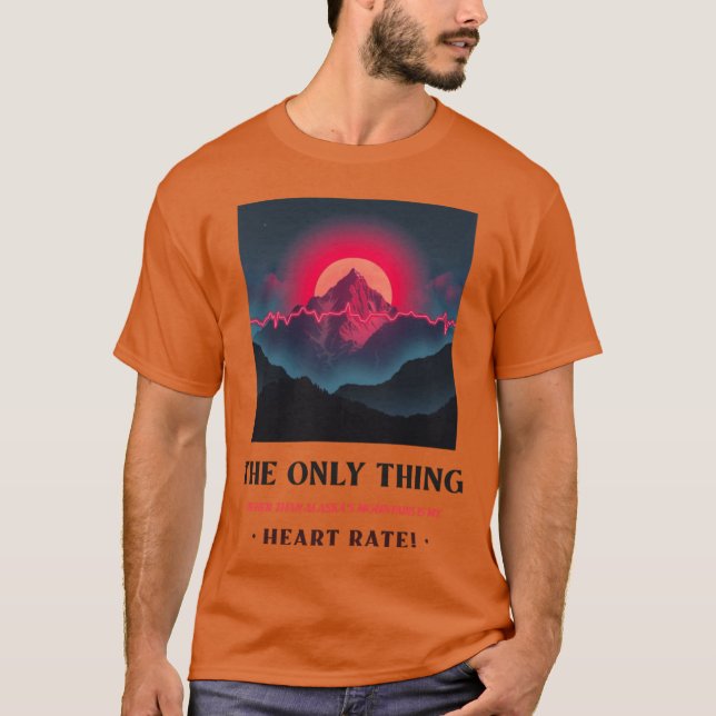 T-shirt Randonnée en Alaska (Devant)