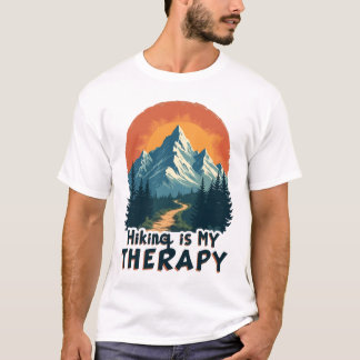 T-shirt Randonnée est ma thérapie