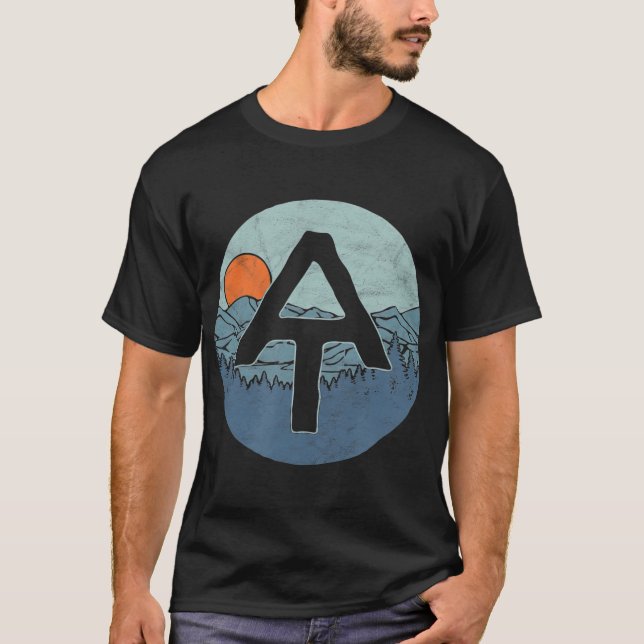 T-shirt Randonnée extérieure du sentier Appalachian (Devant)
