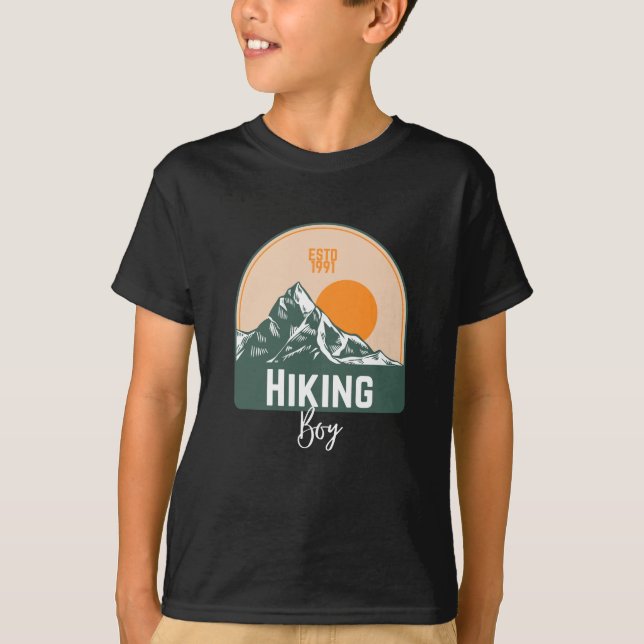 T-shirt Randonnée Garçon (Devant)