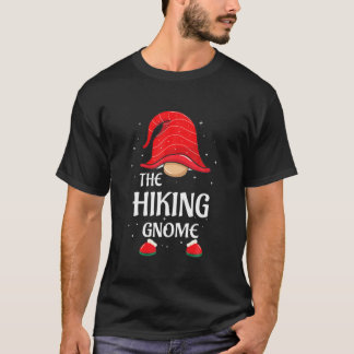 T-shirt Randonnée Gnome Buffalo Plaid Correspondant Famill