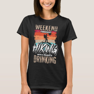 T-shirt Randonnée Hebdomadaire Prévisions Randonnée Randon