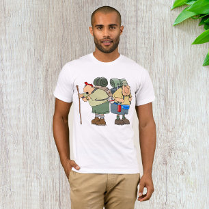 T-Shirt Randonnée Homme Deux Randonneurs